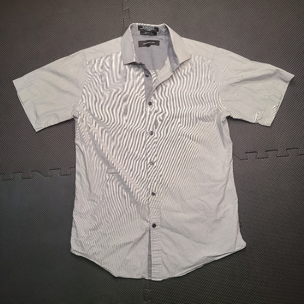 Jones New York short sleeve Button Down Shirt